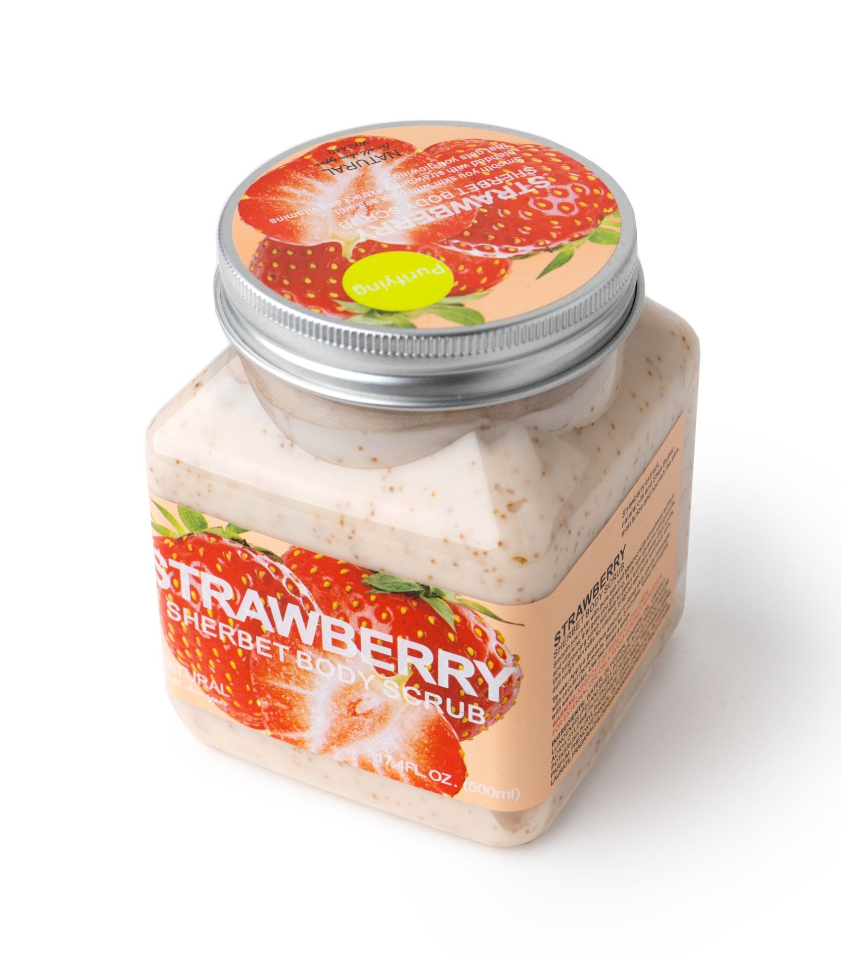 Braškių kūno šveitiklis Strawberry Sherbet Body Scrub 350 ml