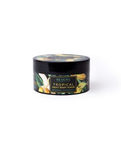 Revers Cosmetics Tropical Fruit Body Scrub Banana Vitamin E kūno šveitiklis 200 ml
