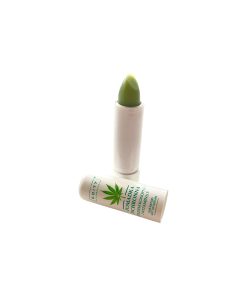 Editt apsauginis lūpų balzamas su kanapių aliejumi ir vitaminu E baltame pakuotės dizaine.
