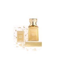 Prabangūs kvepalai "Golden Notes" - gintaroo, vanilės ir prieskonių aromatas, išliekantis iki 10 valandų.