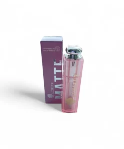 Luxelux Matte – rožinės spalvos matiniai lūpų dažai su pakuote