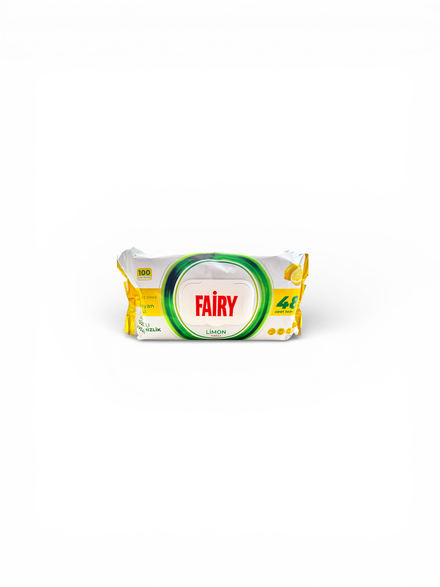 Fairy Lemon drėgnos valymo servetėlės su citrina 100 vnt