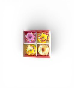 SADOER Doughnuts Bath Bombs – aromaterapinės burbulinės vonios bombos, minkštinančios odą, atpalaiduojančios kūną ir sukuriančios tikrą SPA ritualą namuose.