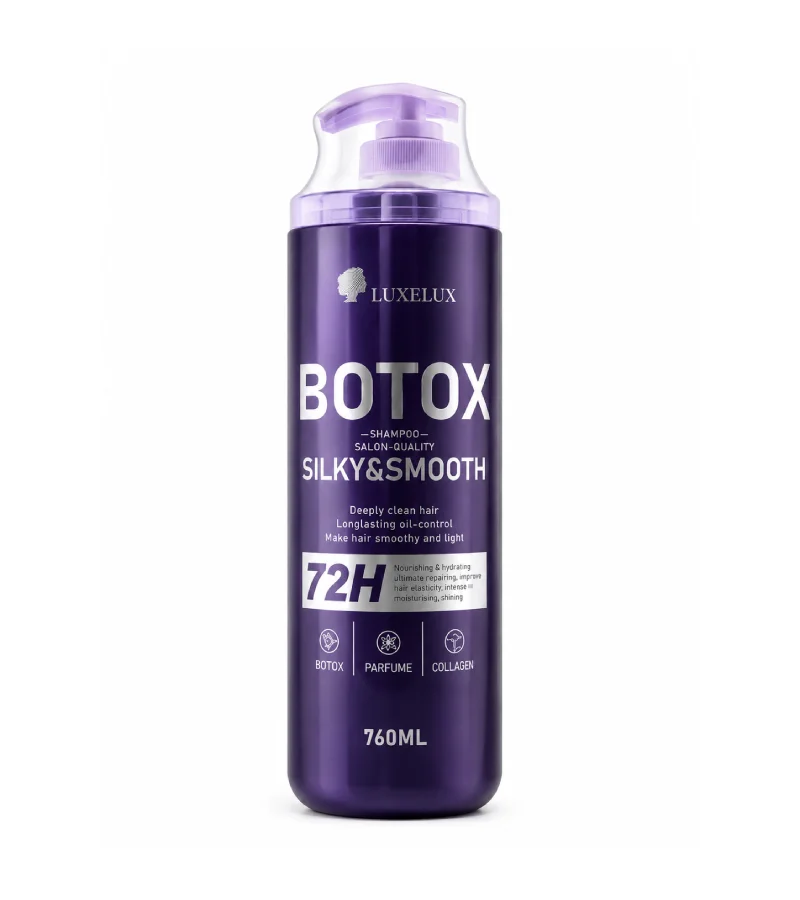 Luxelux Botox Silky & Smooth šampūnas plaukams 760 ml