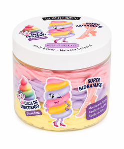 Kūno sviestas „The Fruit Company Unicorn Poop – Nube de Colores“ (Spalvotas zefyras)