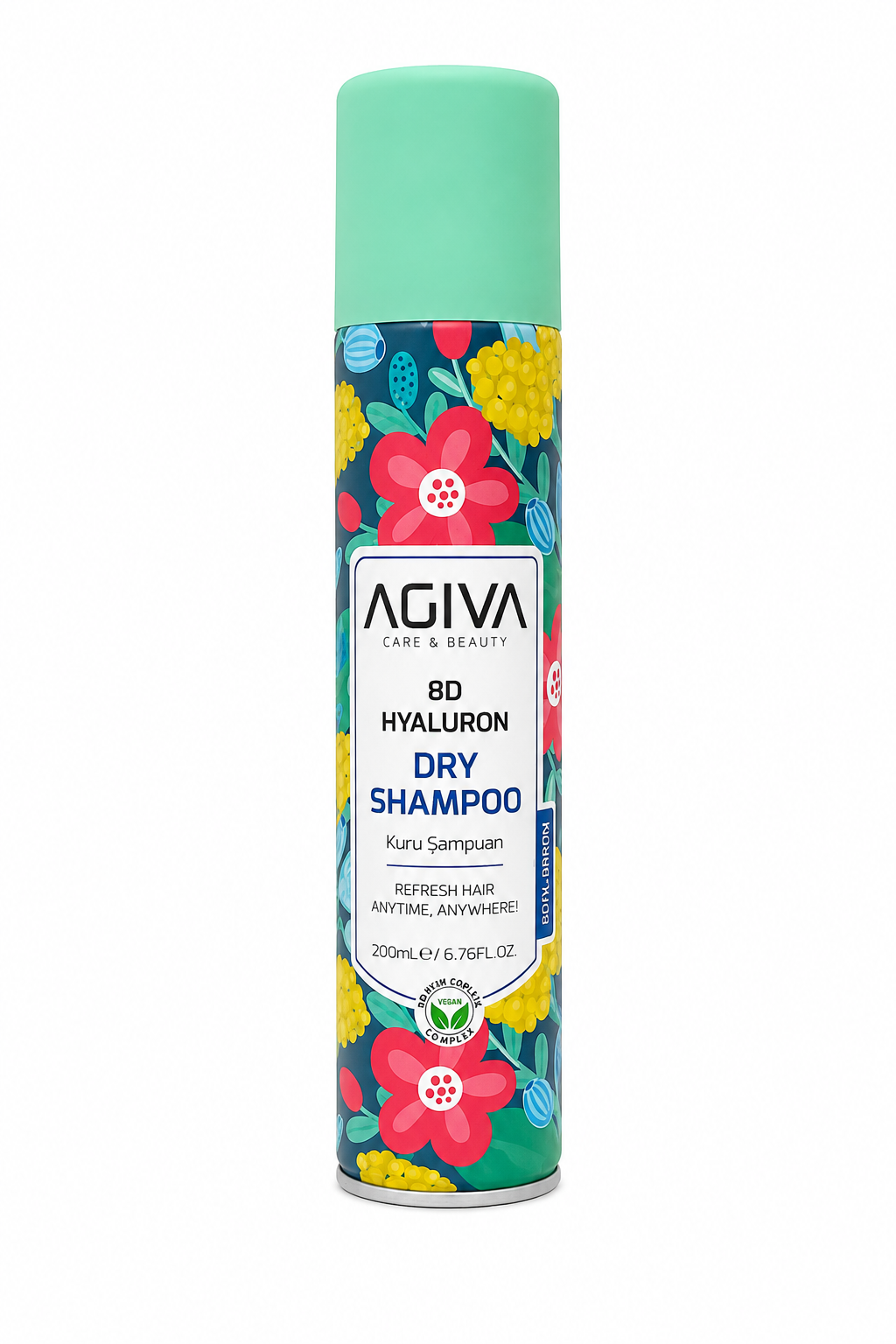 AGIVA 8D Hyaluron sausas šampūnas su hialurono rūgštimi 200 ml