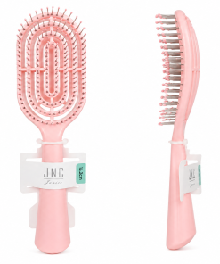 JNC Janice rožinis ventiliuojamas plaukų šepetys 16,2 cm