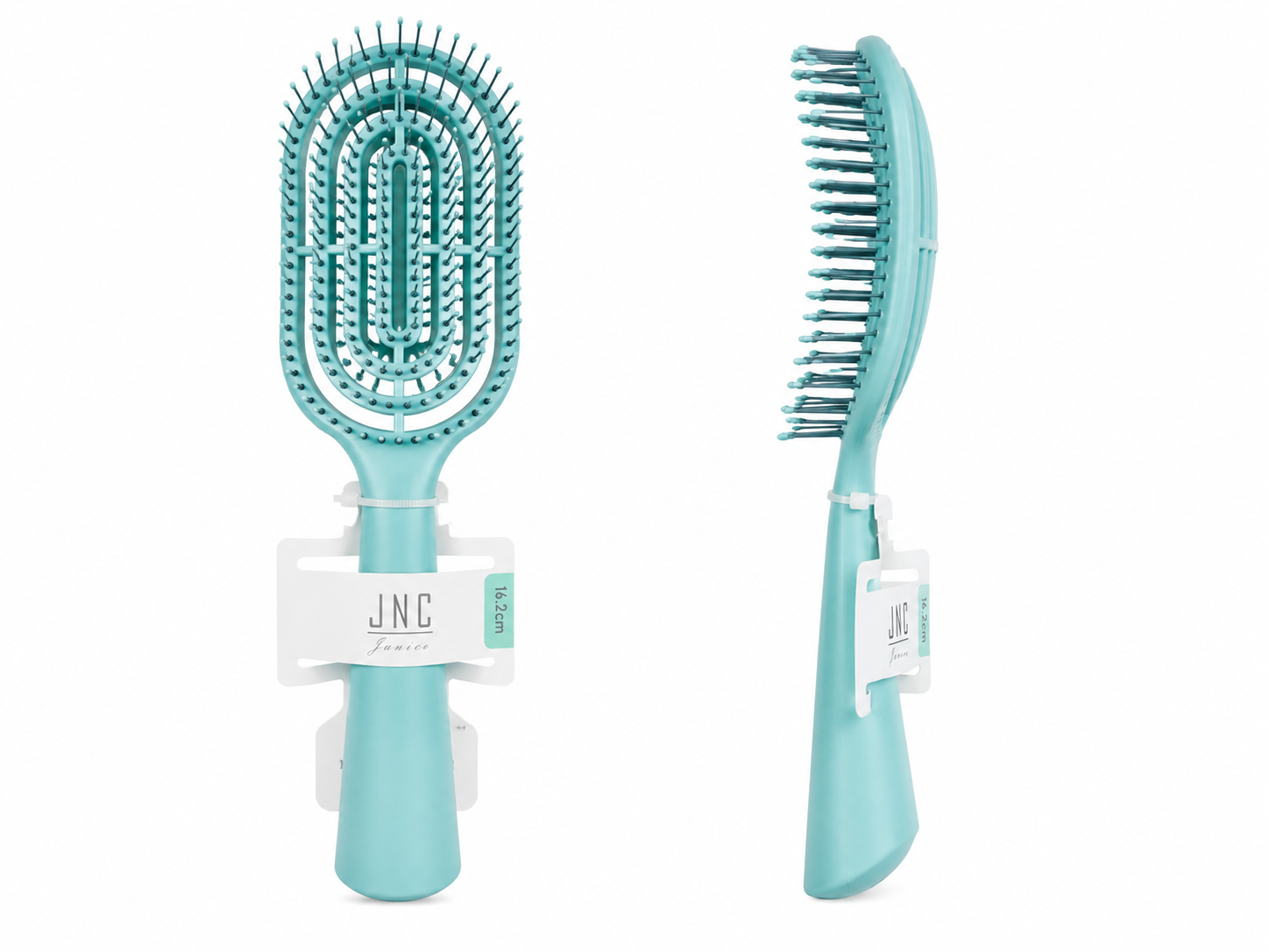 JNC Janice mėtinis ventiliuojamas plaukų šepetys 16,2 cm