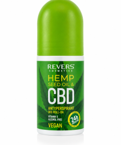 Revers Hemp Seed Oil & CBD rutulinis antiperspirantas su kanapių sėklų aliejumi 50 ml