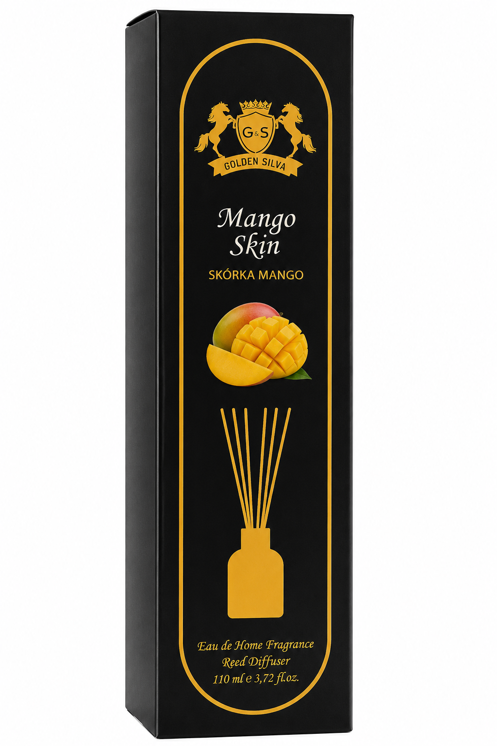 Golden Silva Mango Skin namų kvapas su lazdelėmis 110 ml