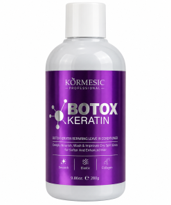 KORMESIC Professional Botox Keratin nenuplaunamas plaukų kondicionierius su keratinu ir kolagenu 280 g