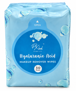 PX Look Hyaluronic Acid makiažo valymo servetėlės su hialurono rūgštimi 30 vnt.